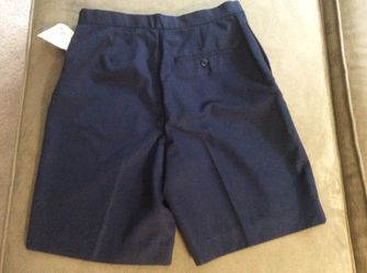 RALPH LAUREN NAVY BLUE BERMUDAS, SIZE 6. NEW WITH TAGS! POLYESTER