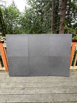 Gray Interlocking Foam Mat