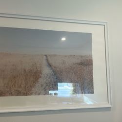 Beautiful Modern Frame & Picture - New!