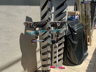 Skateboard and Razor scooter locker