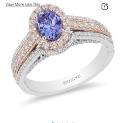 Little Mermaid Engagement Ring 