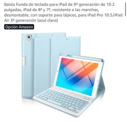 Funda de teclado para pad! 9 /8/7 generación 10.2 pulgadas