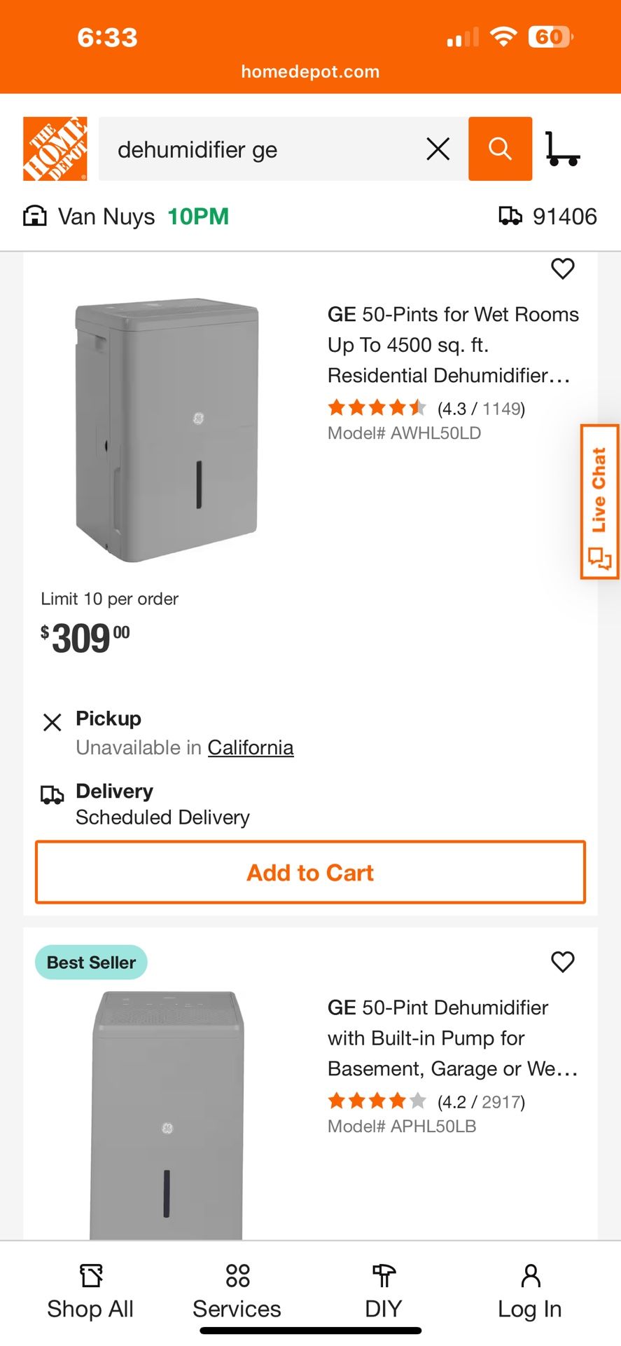 BRAND NEW HUMIDIFIER $100