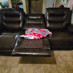 3 Piece Reclining Sofa