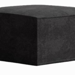 M1 Ottoman in Carbon Black, in box, Like New, Perfect Condition