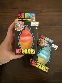 Needoh Nice Cream Cone! Authentic Brand New!