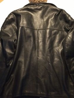 Luis Alvear SPAIN Leather Jacket (Used) Size XL Perfect Condition