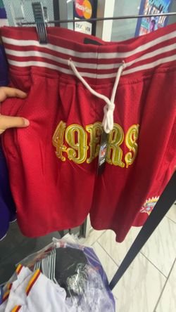 49ers shorts size medium