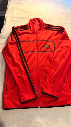 Adidas Originals Red Track Jacket mans size size XL