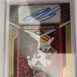 Jordan Addison Gold Alumination Auto 23/50 Taking Offers
