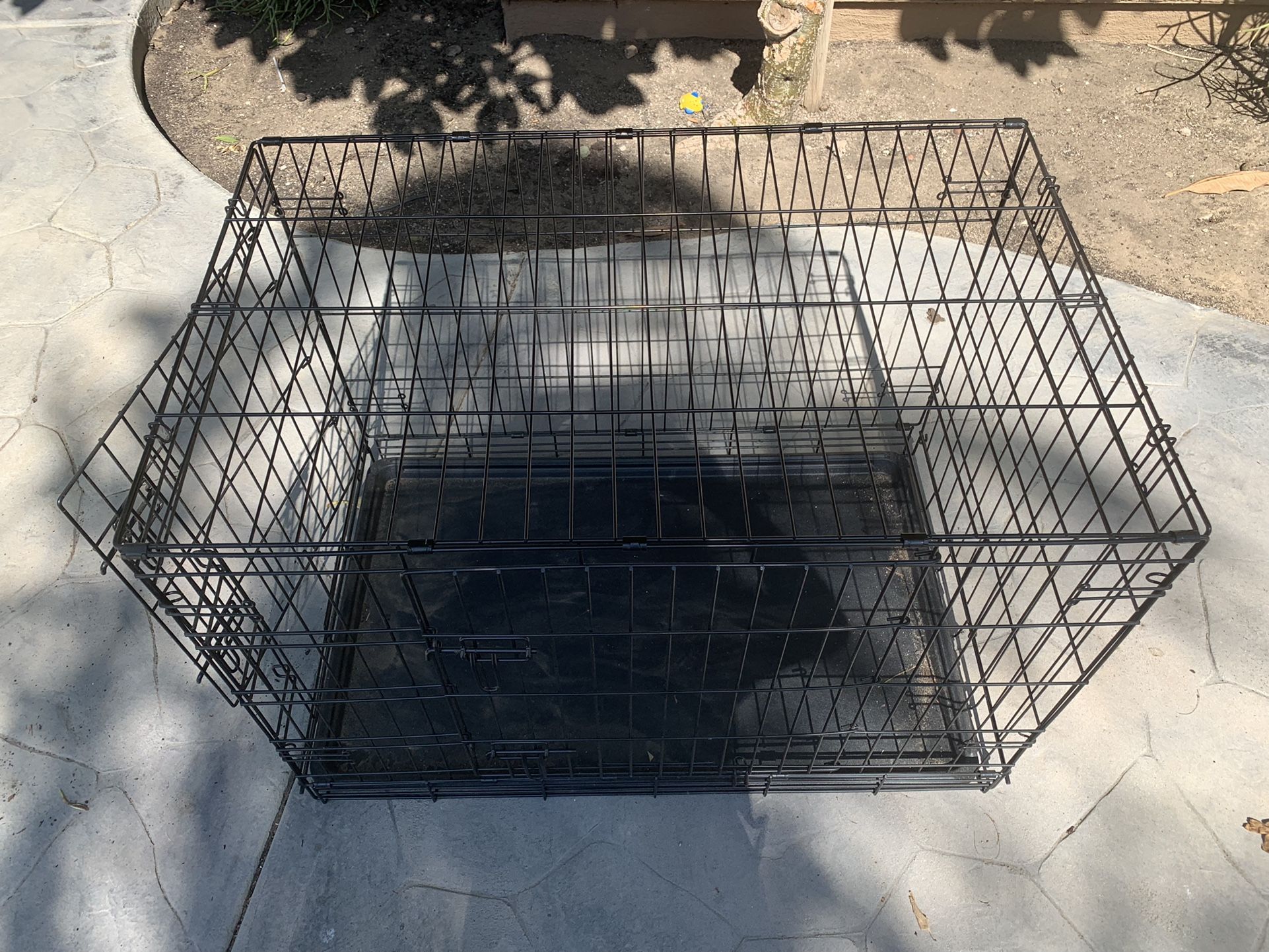 Pet Cage Black Wire 36L 23W24H