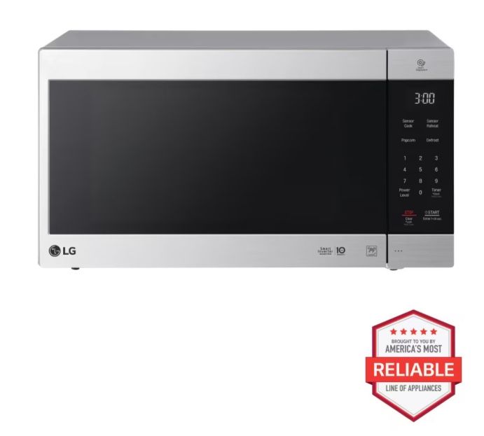LG 2.0 cu. ft. Countertop Microwave with Smart Inverter