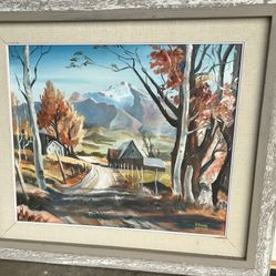 Original Frank Adam’s Oil Painting