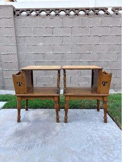 Bookend Tables