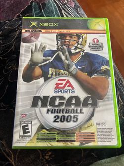 NCAA Football & Top Spin tennis Microsoft Xbox
