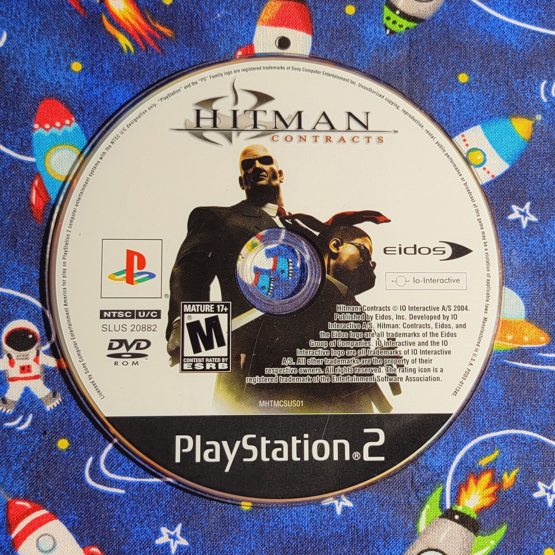 Hit man Contracts Sony PlayStation 2 PS2 Game Disc