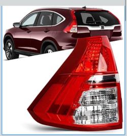 Left Tail Light Fits 2015~2016 Honda CRV Driver Side Brake Light Taillight Replaces 33550-T1W-A01 HO. Rear Light Features Waterproof & Dustproo