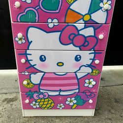 Hello Kitty dresser available in different cartoon