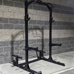 New Commercial Half Rack , Squat Rack For Bench Press , Weight Bench For Your Weights 