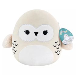 Squishmallows 8" Harry Potter Hedwig The Snowy Owl NWT
