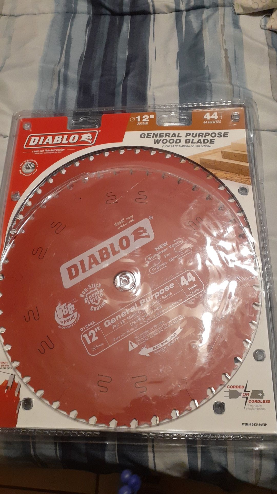 Diablo general purpose wood blade