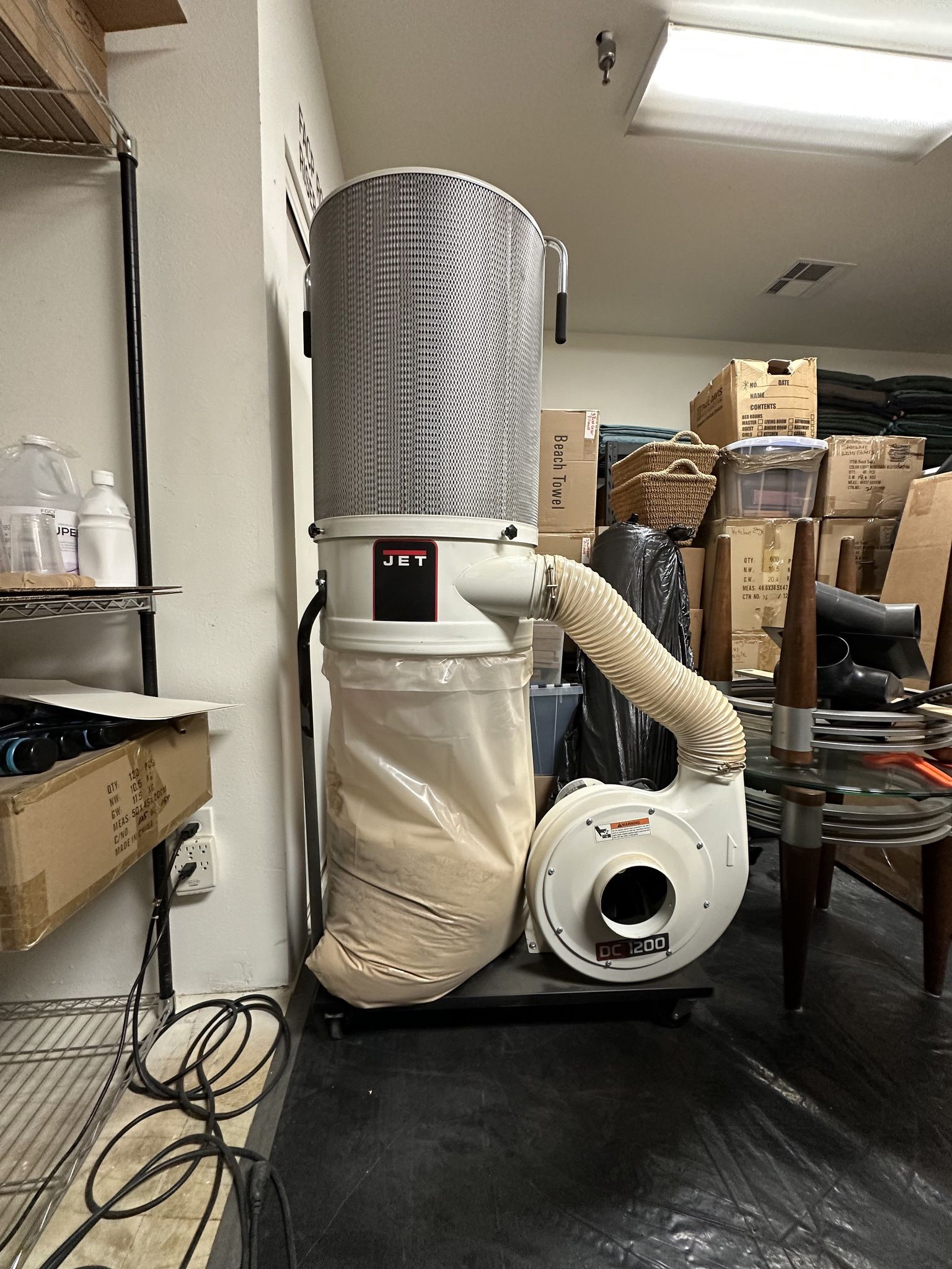 JET 2 HP 1200 CFM Dust Collector