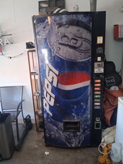 Pepsi vending machine