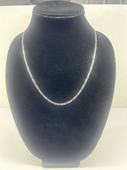 Silver Figaro Chain