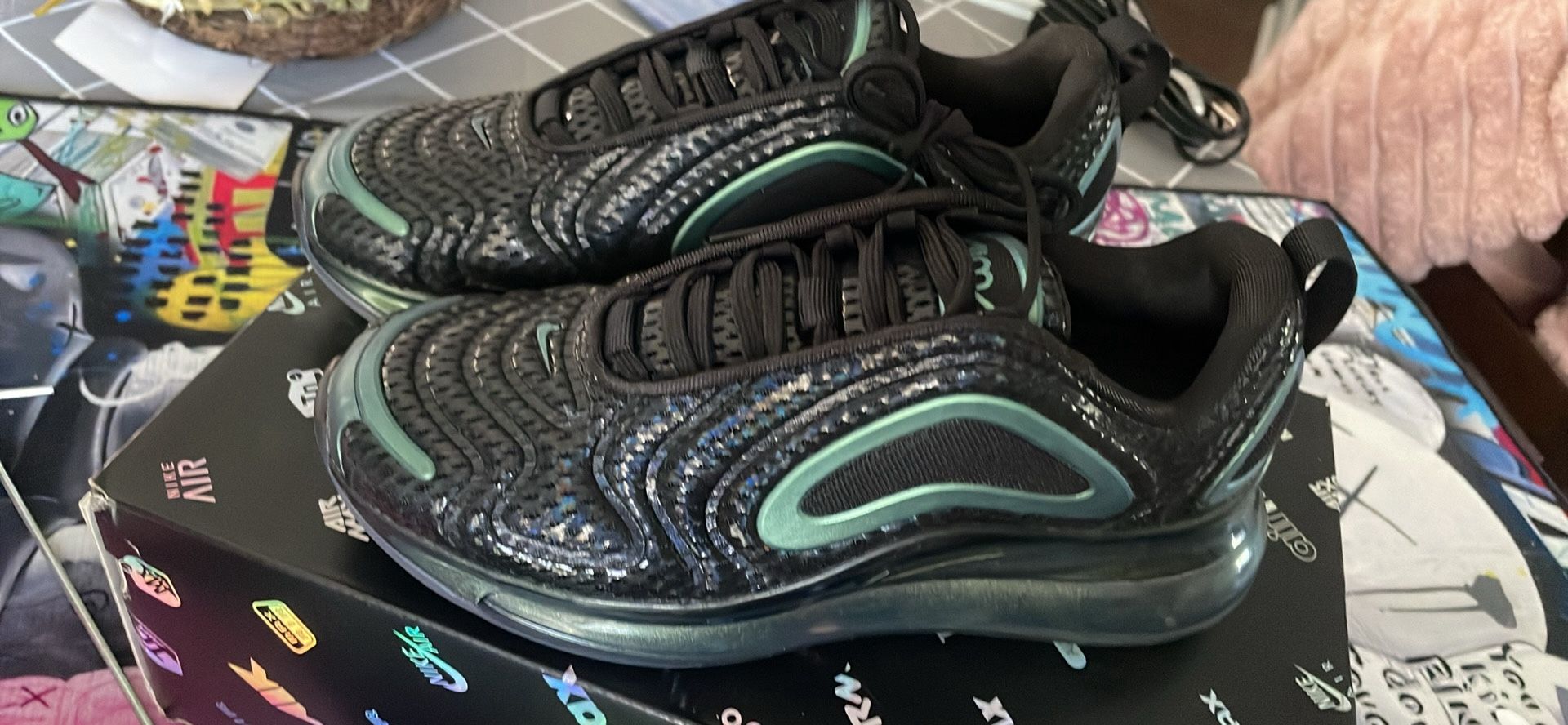 Nike Air Max 720 'Throwback Future' AO2924-003. Size 3.5. 2018 unisex