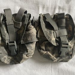 Pair Of 1 Quart Canteen/General Purpose Pouches