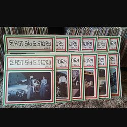 EAST SIDE STORY VOL 1-12 ORIGINAL LP'S ON USB ALSO OLDIES,RARE OLDIES, FUNK, OLD SCHOOL,FREESTYLE, DISCO,HIP HOP, ETC