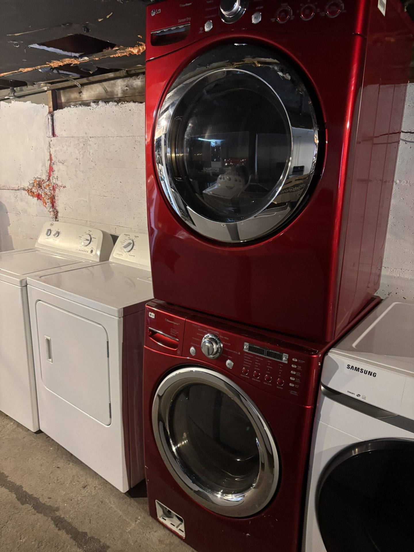 Lg Washer And Dryer Set On Good Working Condition 