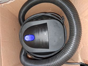 Black Canister Vacuum with Hose