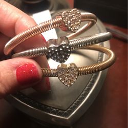 Guess Heart Bracelets
