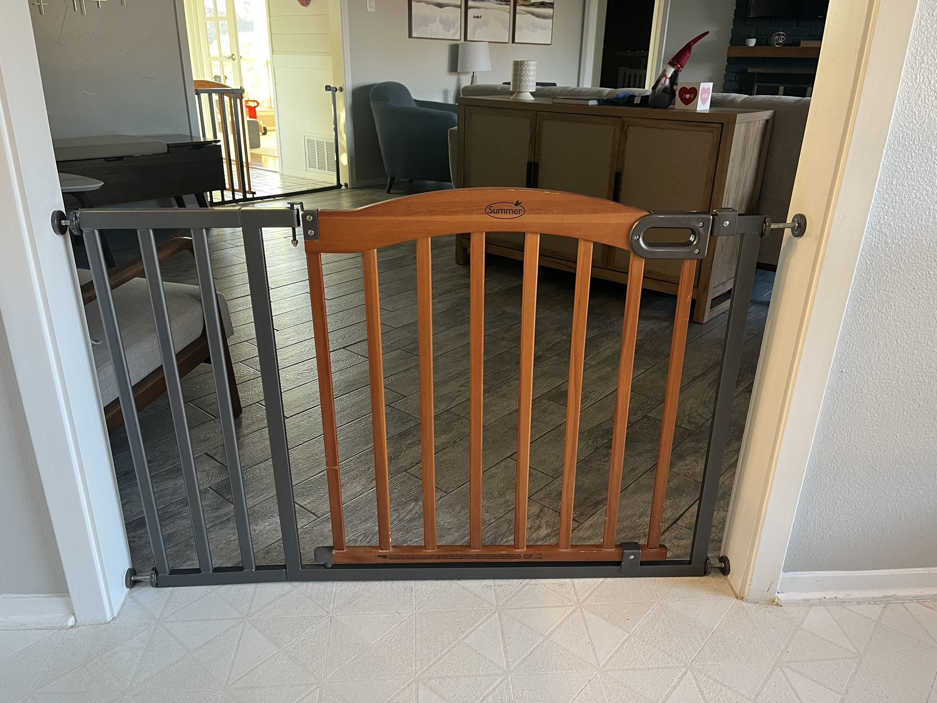 Pair Of Summer Wood Baby Gates