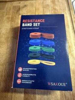 Wsakoue Resistant Band Set