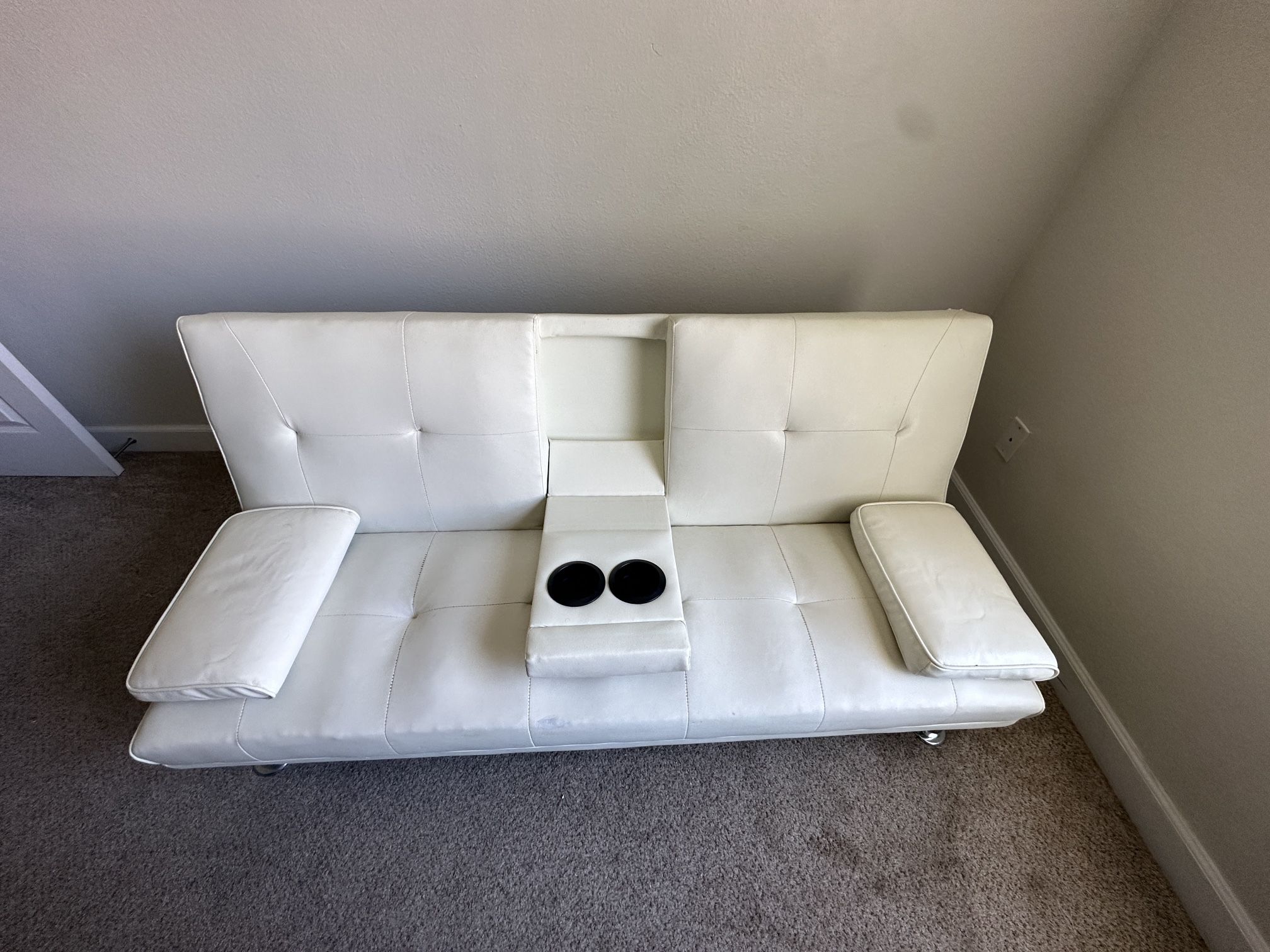 Leather Foldable Couch