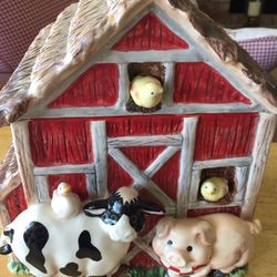 Barnyard Fun Cookie Jar