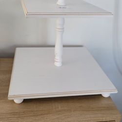 2 Tiered Dessert Stand 