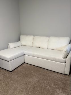 Pull Out Sofa with Storage
