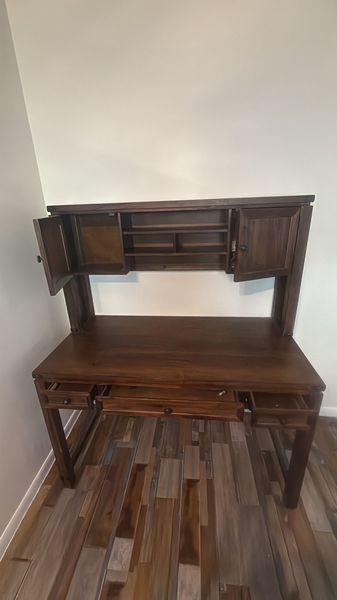 Office Star Baton Rouge Hutch And Desk