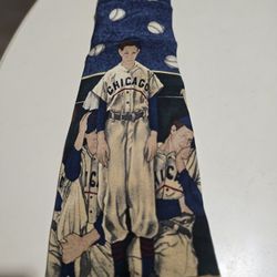 CHICAGO CUBS MENS TIE 