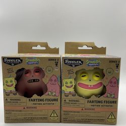 Spongebob Squarepants & Patrick Farting Fuggler Series 