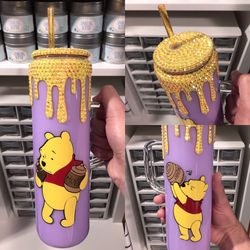 New Glass Pooh Cup