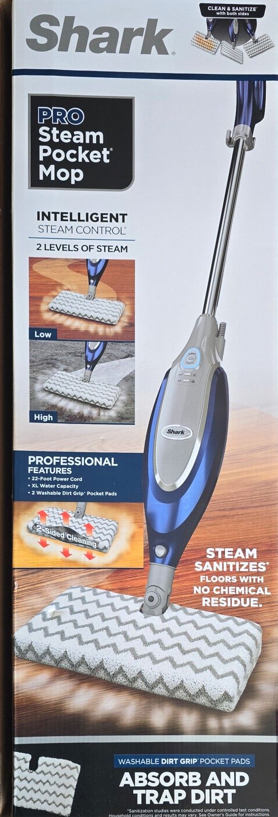 Shark Pro Steam Pocket Mop