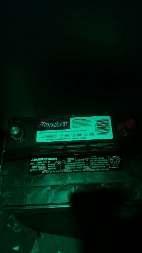 Duralast battery 34-DL