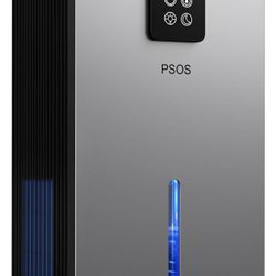 PSOS Portable Dehumidifier, 35oz with Auto Shut Off, 2 Working Modes, and 7 Colors LED Lights - Brand new / Factory Sealed