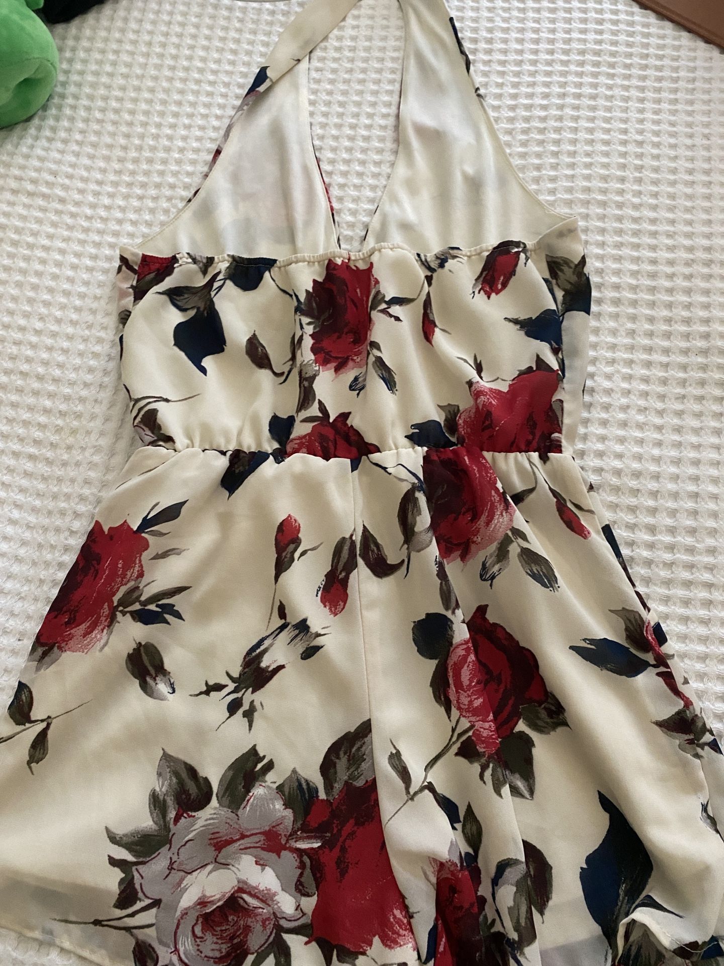 Flower Foreign exchange shorts romper