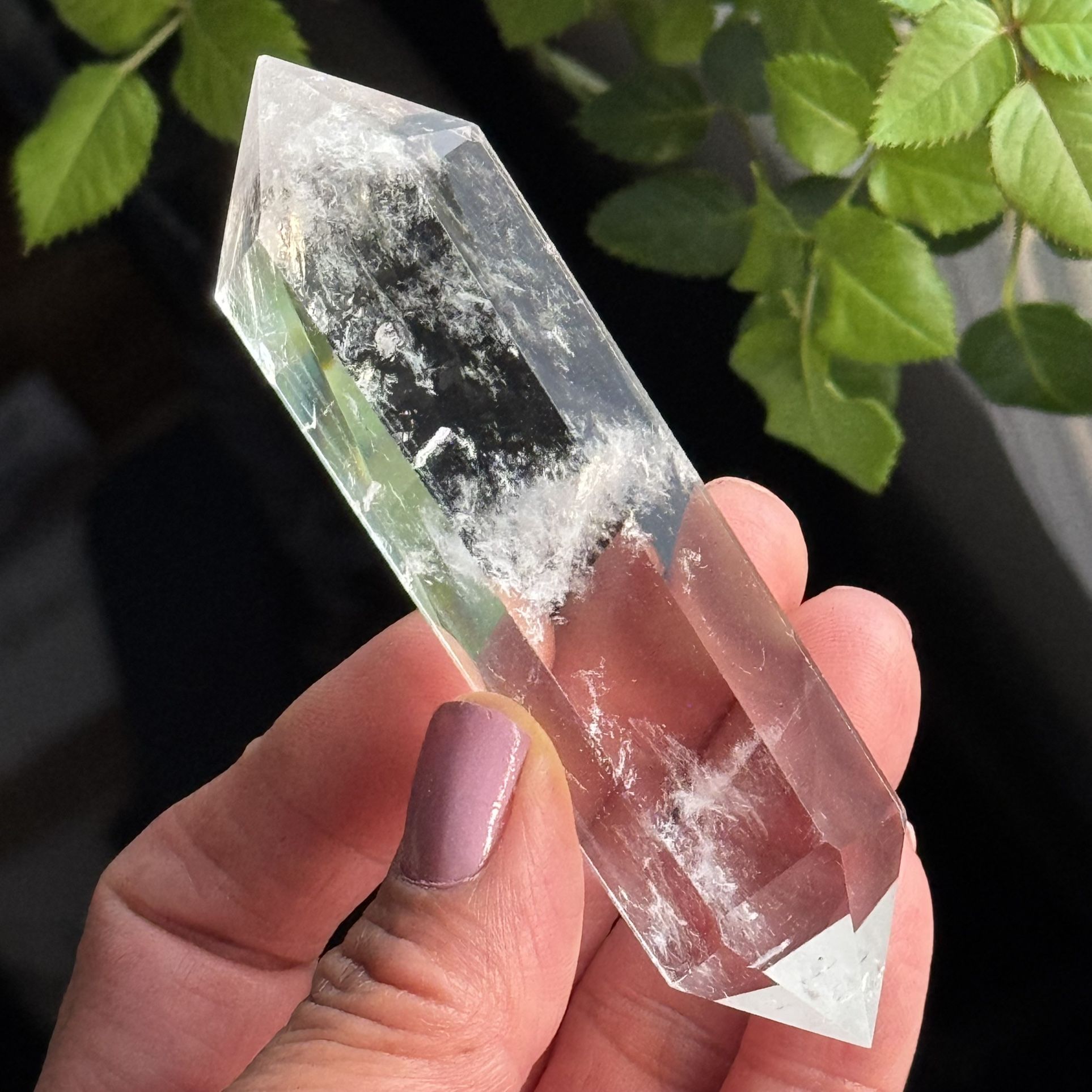 Clear Quartz Double Point