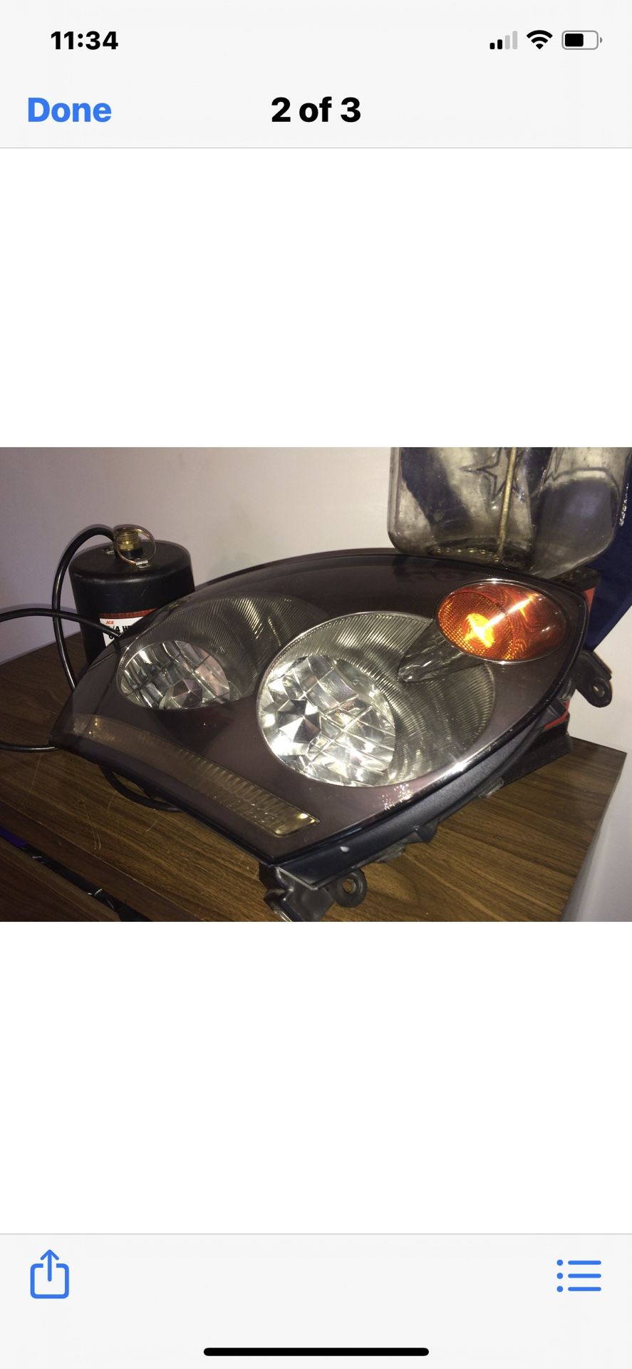 Infinity headlight Make offer